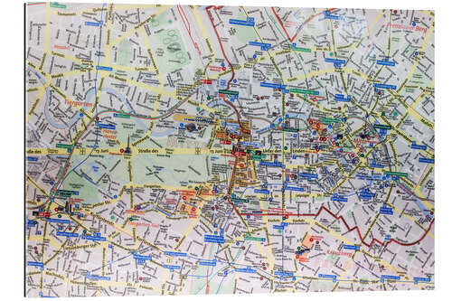 Gallery print City map of Berlin, Germany