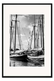 Gerahmter Kunstdruck Gloucester Schooner Festival, Cape Ann, USA I