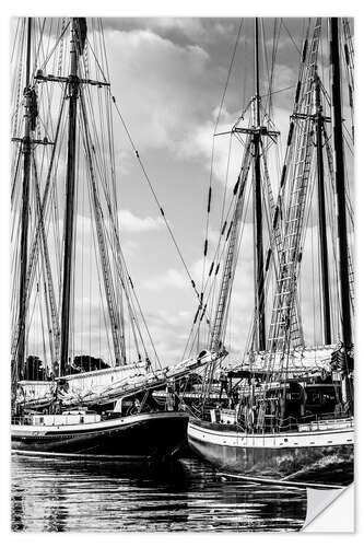 Selvklebende plakat Gloucester Schooner Festival, Cape Ann, USA I