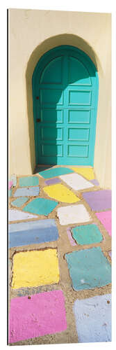 Gallery print Colorful entryway of a house, Balboa Park, USA