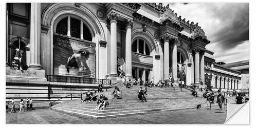 Selvklebende plakat Metropolitan Museum of Art, New York City, USA