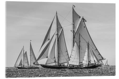 Stampa su vetro acrilico Gloucester Schooner Festival, Cape Ann, USA III