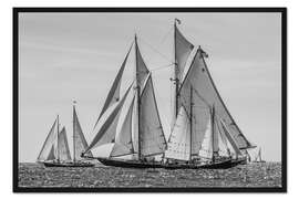 Gerahmter Kunstdruck Gloucester Schooner Festival, Cape Ann, USA III