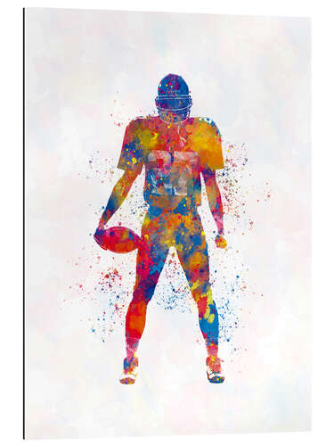 Galleritryk American football player XVIII