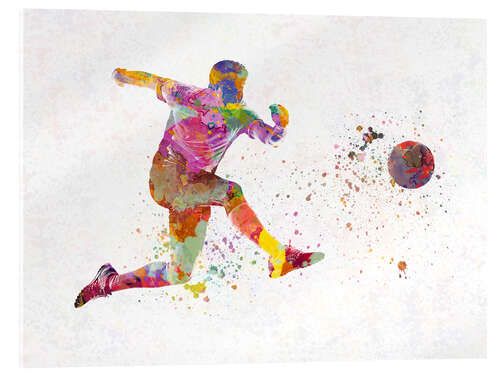 Akryylilasitaulu Soccer player XXII