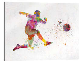 Gallery print Soccer player XXII