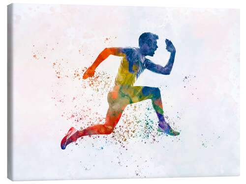 Canvas print Athletic runner VI