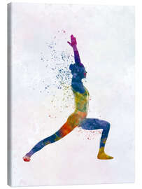 Quadro em tela  Yoga exercise VII - nobelart
