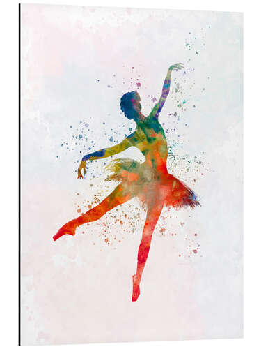 Aluminium print Ballet dancer VIII