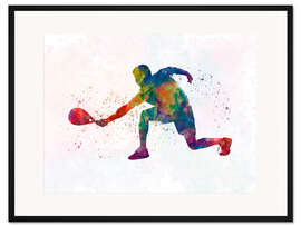 Gerahmter Kunstdruck Paddelspieler II