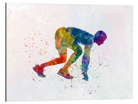 Magnettafel Athletischer Läufer IV