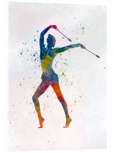 Acrylic print Rhythmic gymnastics VI