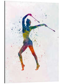 Aluminium print Rhythmic gymnastics VI