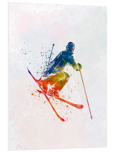 Tableau en PVC Skier II