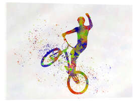 Acrylglasbild BMX Sport XII