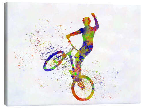 Canvas print BMX sports XII