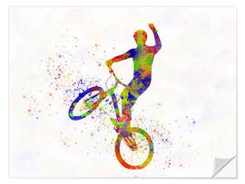 Wandsticker BMX Sport XII