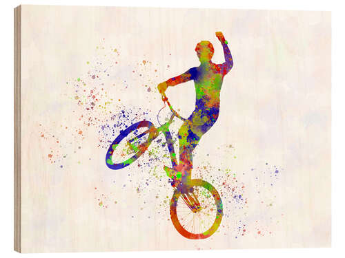 Holzbild BMX Sport XII