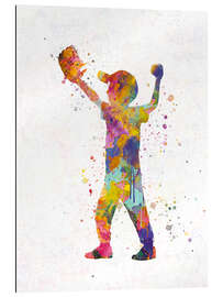 Gallery print Young baseball player III