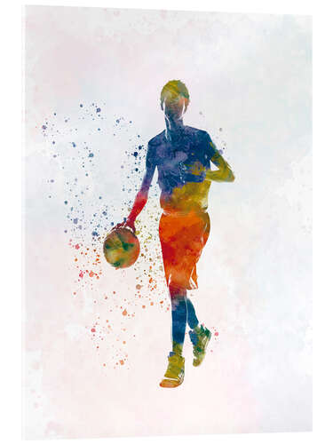 Acrylglas print Basketball player VII