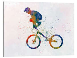 Aluminium print BMX sports XI