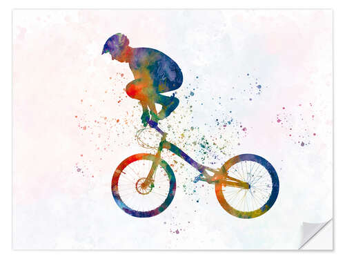 Wall sticker BMX sports XI