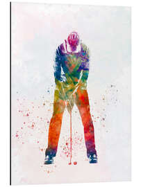 Magnettafel Golfspieler VII