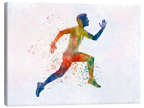 Canvas print Athletic runner III