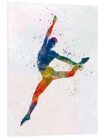 Foam board print Contemporary male dance II