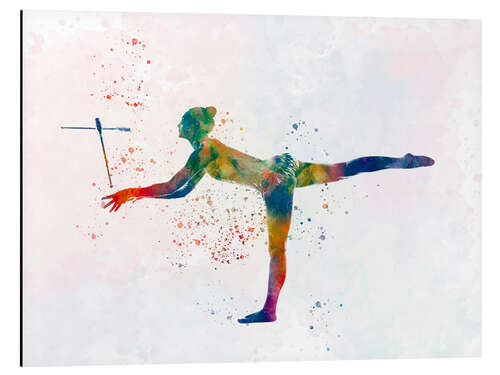 Aluminium print Rhythmic gymnastics V