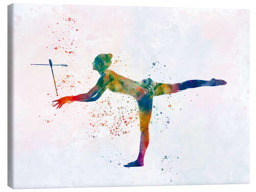 Canvas print Rhythmic gymnastics V