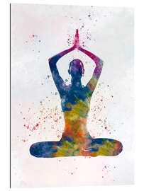 Gallery print Yoga exercise III