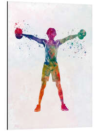 Magnettafel Hanteltraining XIII