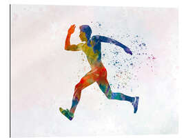 Tableau en plexi-alu Athletic runner II