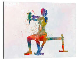 Magnettafel Fitness III