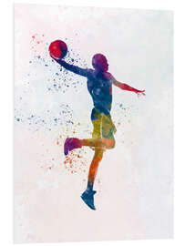 Foam board print Basketball player V