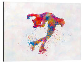 Tableau en aluminium Ice skater III