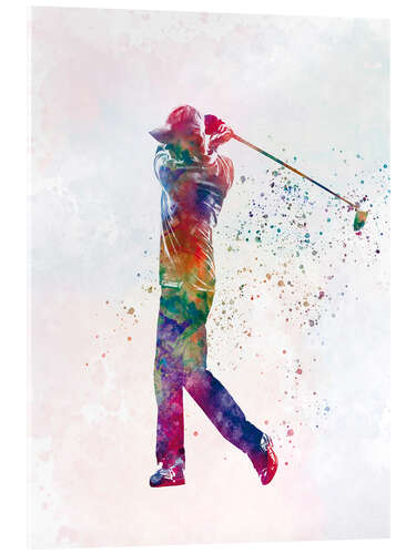 Obraz na szkle akrylowym Golf player V