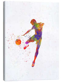 Canvas print  Soccer player XIII - nobelart