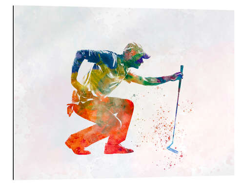 Gallery print Golf player II