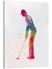 Magnettafel Golfspieler I