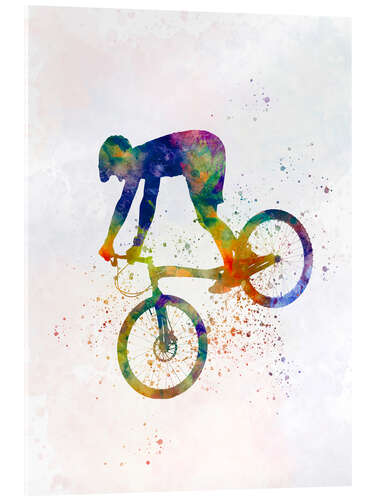 Quadro em acrílico BMX sports X