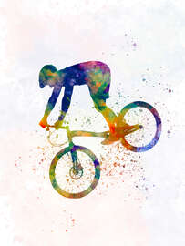 Magnettafel BMX Sport X