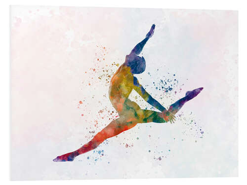 Foam board print Contemporary male dance III