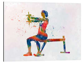 Magnettafel Hanteltraining V