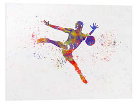 Foam board print Soccer player XI