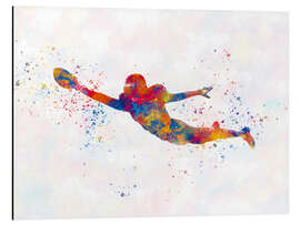 Tableau en aluminium American football player XII