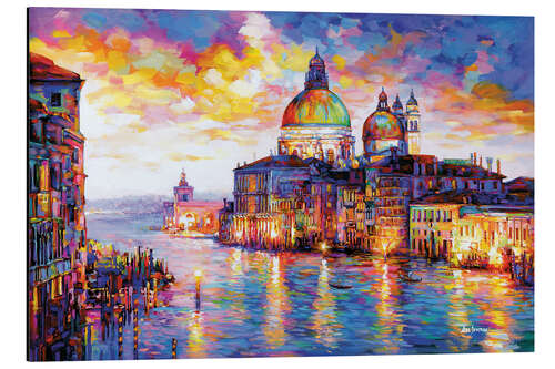 Aluminium print Grand Canal and Basilica, Venice