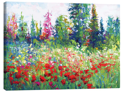 Canvas print Blooming Wildflowers