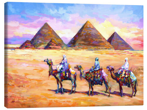 Quadro em tela Pyramids of Giza